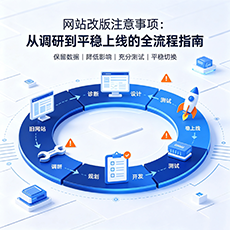清镇建站-网站改版注意事项：从调研到平稳上线的全流程指南