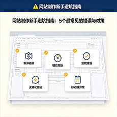 花溪建站-网站制作新手避坑指南：5个最常见的错误与对策