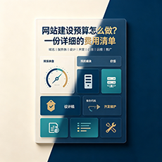 贵阳建站-网站建设预算怎么做?一份详细的费用清单