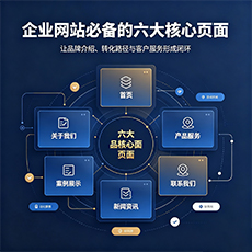 贵阳建站-企业网站必备的六大核心页面